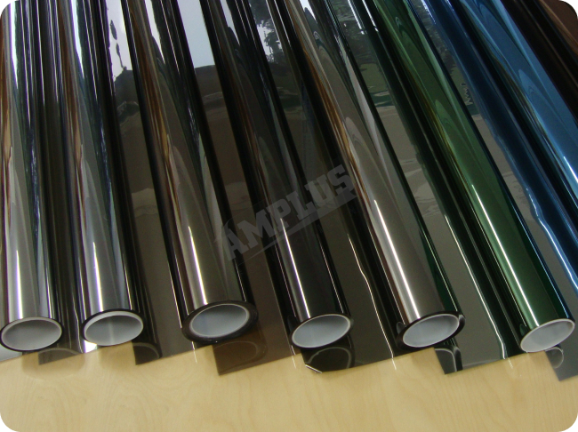 folia przeciwsłoneczna kolorowa