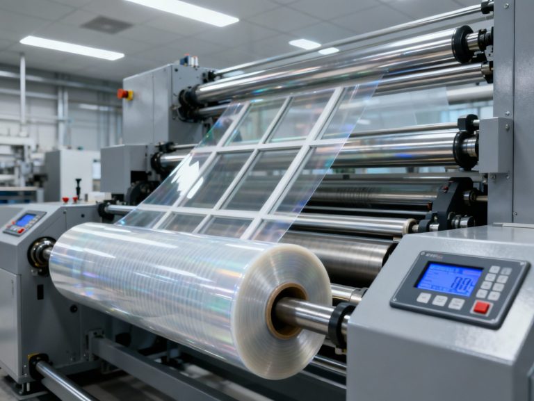 folia okienna nawijanie na rolke